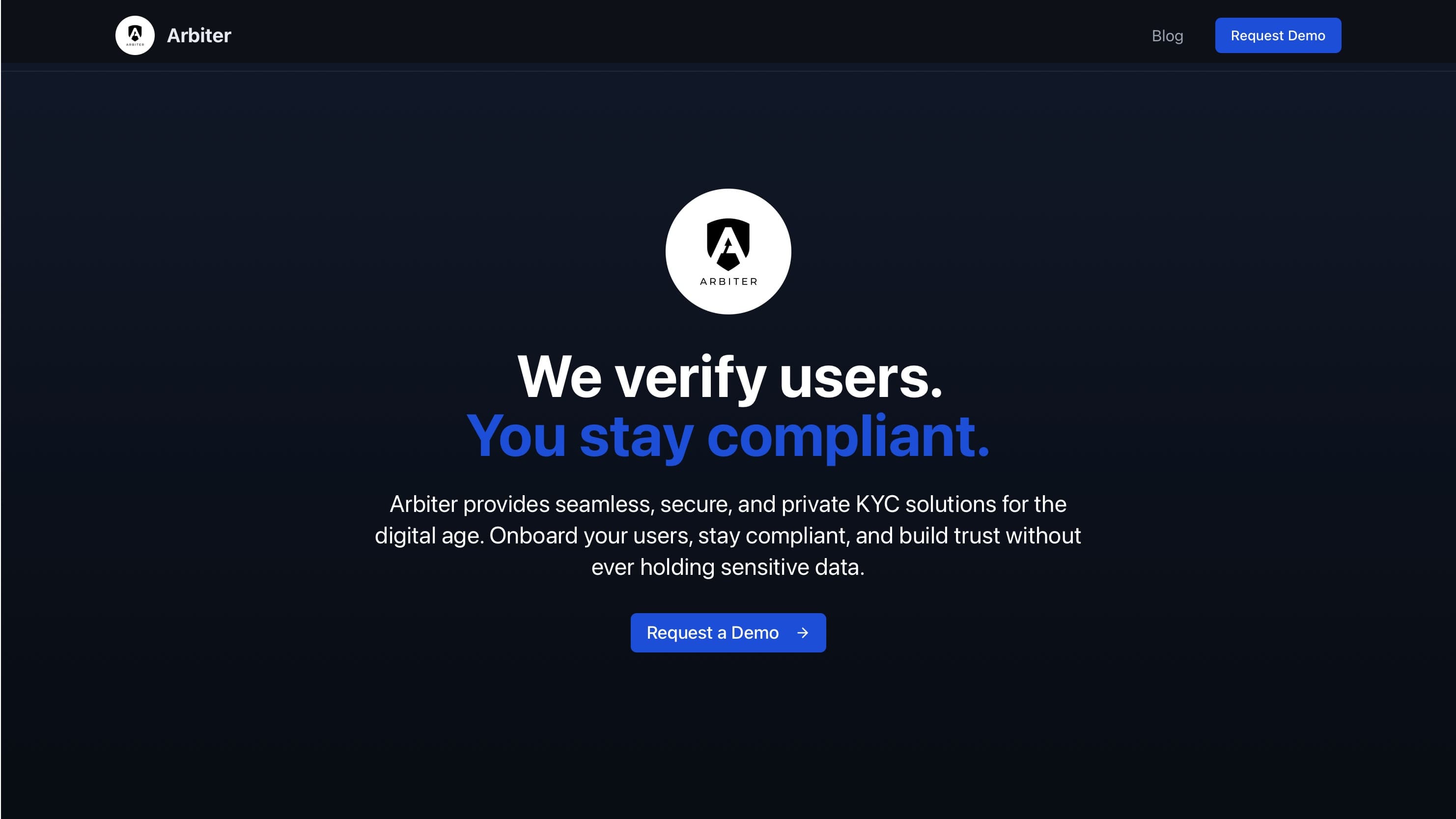 Arbiter screenshot